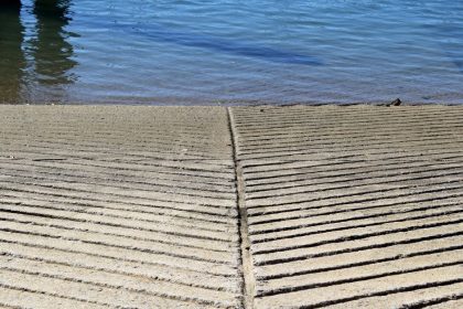boat ramp installation