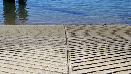 boat ramp installation